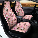 Shabby Chic Vintage Floral Print Universal Fit Car Seat Covers 102422