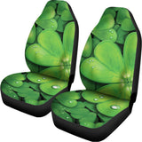 Shamrock Clover St. Patrick's Day Print Universal Fit Car Seat Covers 102422