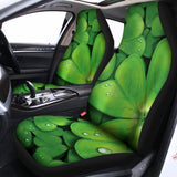 Shamrock Clover St. Patrick's Day Print Universal Fit Car Seat Covers 102422