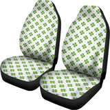 Shamrock Saint Patrick's Day Print Universal Fit Car Seat Covers 102422