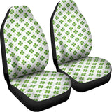 Shamrock Saint Patrick's Day Print Universal Fit Car Seat Covers 102422
