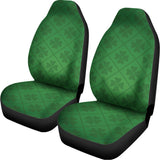 Shamrock St. Patrick's Day Pattern Print Universal Fit Car Seat Covers 102422
