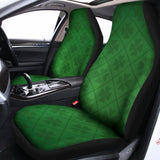 Shamrock St. Patrick's Day Pattern Print Universal Fit Car Seat Covers 102422