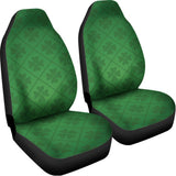 Shamrock St. Patrick's Day Pattern Print Universal Fit Car Seat Covers 102422