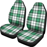 Shamrock St. Patrick's Day Tartan Print Universal Fit Car Seat Covers 102422