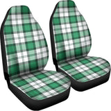 Shamrock St. Patrick's Day Tartan Print Universal Fit Car Seat Covers 102422
