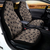 Shar Pei And Pug Pattern Print Universal Fit Car Seat Covers 102422