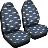 Shark Fish Pattern Print Universal Fit Car Seat Covers 102422