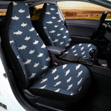 Shark Fish Pattern Print Universal Fit Car Seat Covers 102422