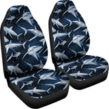 Shark Underwear Pattern Print Universal Fit Car Seat Covers 102422