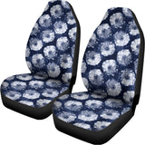 Shibori Motif Pattern Print Universal Fit Car Seat Covers 102422