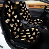 Shih Tzu Puppy Pattern Print Universal Fit Car Seat Covers 102422