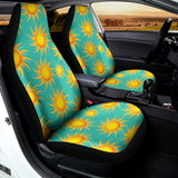 Shiny Sun Pattern Print Universal Fit Car Seat Covers 102422