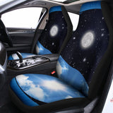 Sky And Space Yin Yang Print Universal Fit Car Seat Covers 102422