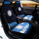 Sky And Space Yin Yang Print Universal Fit Car Seat Covers 102422