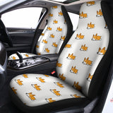 Sleeping Corgi Pattern Print Universal Fit Car Seat Covers 102422