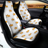 Sleeping Corgi Pattern Print Universal Fit Car Seat Covers 102422