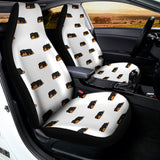 Sleeping Rottweiler Pattern Print Universal Fit Car Seat Covers 102422