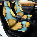 Sliced Pineapple Print Universal Fit Car Seat Covers 102422