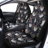Sloth Family Pattern Print Universal Fit Car Seat Covers 102422