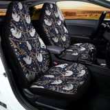 Sloth Family Pattern Print Universal Fit Car Seat Covers 102422