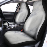 Smoke Grey Marble Print Universal Fit Car Seat Covers 102422