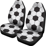 Soccer Ball Print Universal Fit Car Seat Covers 102422