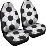 Soccer Ball Print Universal Fit Car Seat Covers 102422