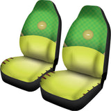 Softball Field And Ball Print Universal Fit Car Seat Covers 102422