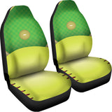 Softball Field And Ball Print Universal Fit Car Seat Covers 102422