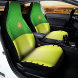 Softball Field And Ball Print Universal Fit Car Seat Covers 102422