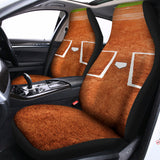 Softball Playing Field Print Universal Fit Car Seat Covers 102422