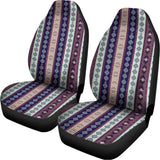 Southwestern Stripe Pattern Print Universal Fit Car Seat Covers 102422
