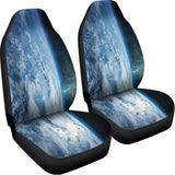 Space And Earth Print Universal Fit Car Seat Covers 102422