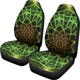 Sparkle Kaleidoscope Print Universal Fit Car Seat Covers 102422