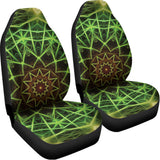 Sparkle Kaleidoscope Print Universal Fit Car Seat Covers 102422