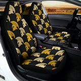 Spartan Warrior Helmet Pattern Print Universal Fit Car Seat Covers 102422