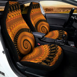 Spiral Fractal Print Universal Fit Car Seat Covers 102422