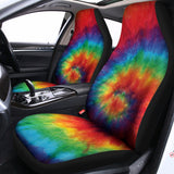 Spiral Tie Dye Print Universal Fit Car Seat Covers 102422