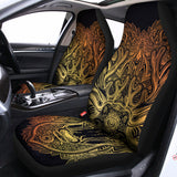 Spiritual Deer Mandala Print Universal Fit Car Seat Covers 102422