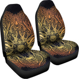Spiritual Deer Mandala Print Universal Fit Car Seat Covers 102422