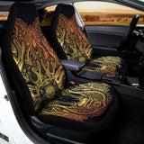 Spiritual Deer Mandala Print Universal Fit Car Seat Covers 102422