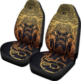 Spiritual Elephant Mandala Print Universal Fit Car Seat Covers 102422