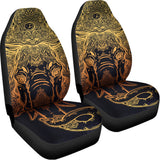 Spiritual Elephant Mandala Print Universal Fit Car Seat Covers 102422