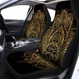 Spiritual Hamsa Hand Of Fatima Print Universal Fit Car Seat Covers 102422