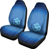 Spiritual Om Sign Print Universal Fit Car Seat Covers 102422