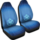 Spiritual Om Sign Print Universal Fit Car Seat Covers 102422