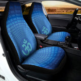 Spiritual Om Sign Print Universal Fit Car Seat Covers 102422