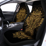 Spiritual Owl With Dreamcatcher Print Universal Fit Car Seat Covers 102422