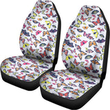 Spring Butterfly Pattern Print Universal Fit Car Seat Covers 102422